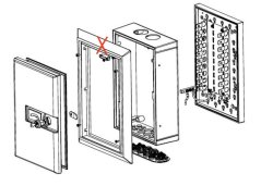 MIS 1B box pro 10 svorkovnic krone na omítku
