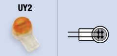 Kupplung UY2 (0,4-0,9mm)