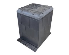 Kabelová komora Brics 4, 500x500mm, hl. 800 mm, včetně víka B125