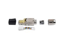 Konektor RJ45 (8p8c) FTP cat.5e, samozářezový, průmyslový