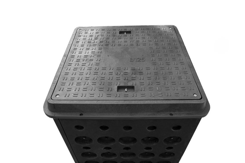 Kabelová komora G8, 860x860 mm, hl. 800 mm, včetně víka B125