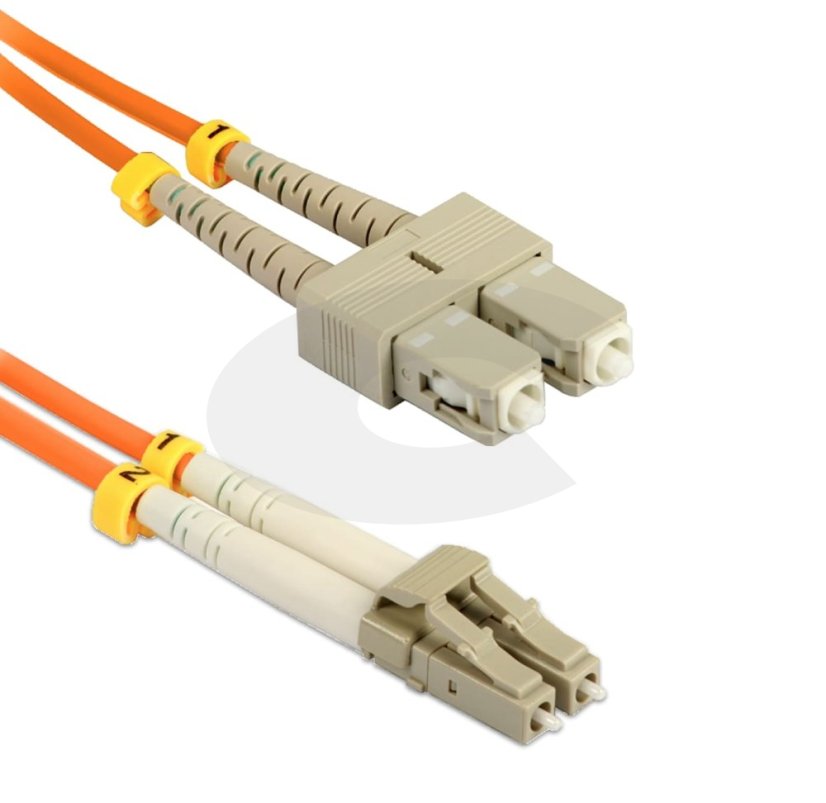 Optický patchkabel  SC-LC 50/125 OM2, 1m, detail