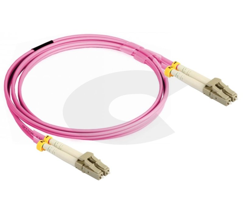 Optický patchkabel  LC-LC 50/125 OM4, 5m