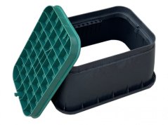 Kabelová komora 520x400 mm, hl. 330 mm, včetně plastového víka