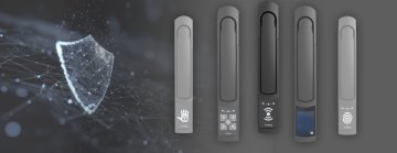 Zámek a monitorovací jednotka s RFID a PIN pro stojanové rozvaděče Triton a CTnet