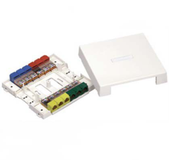 Panduit box zásuvky CBXF12 pro 1-12 modulů MiniCom Panduit box zásuvky CBXF12 pro 1-12 modulů MiniCom