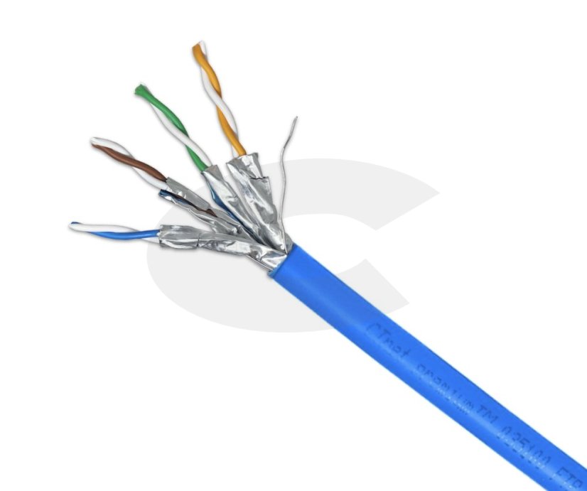 CTnet kabel FTP cat.6A drát LSZH