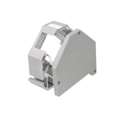 CTnet - průmyslový modul na DIN lištu pro jeden keystone, plastový, zapojení