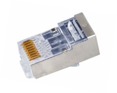 Konektor RJ45 8P8C FTP lanko 50u, 100ks