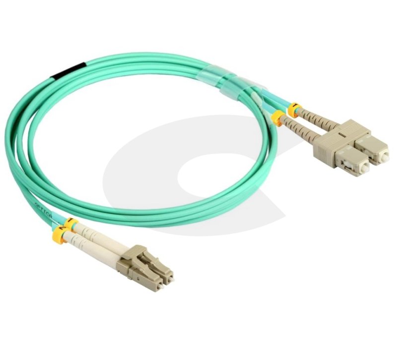 Optický patchkabel  SC-LC 50/125 OM3, 5m
