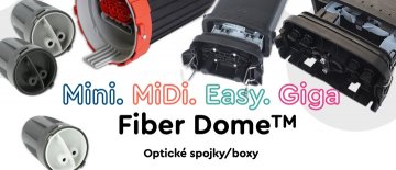 Optické spojky Fiber Dome™