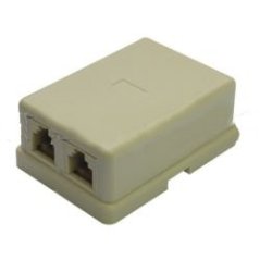 Telefonní zásuvka RJ11 2x6p4c paralelní