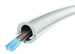 Kabel optický vertikální RISER, 24vl. 9/125, J-V(2ZN)H, Eca, 0,9 mm, bílý