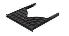 19" vyvazovací panel 1U HD horizontální