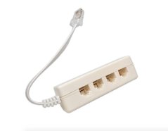 Adaptér pro rozpárování kabelu na 4 telefony