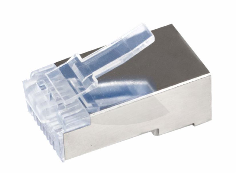 RJ45 Stecker 8P8C FTP Draht 50u