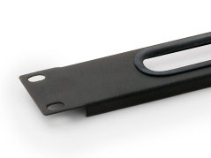 RAB-ZP-X03-A1 - 19" průchozí panel 1U, detail
