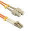 Optický patchkabel LC-SC 62,5/125 OM1, 3m, detail