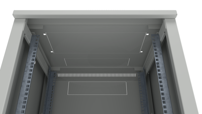 19“rozvaděč CTnet CASA 32U š.600mm hl.600mm, šedý