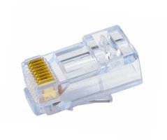 Konektor RJ45 8P8C UTP lanko 50u, 100ks