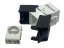 CTnet keystone UTP RJ45 cat.6 samozářezový, otevřený