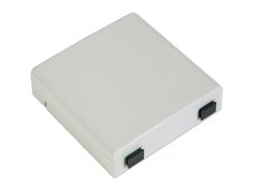 Optická zásuvka na omítku pro 2xSC/ 2xLC adaptéry Optická zásuvka na omítku pro 2xSC/ 2xLC adaptéry