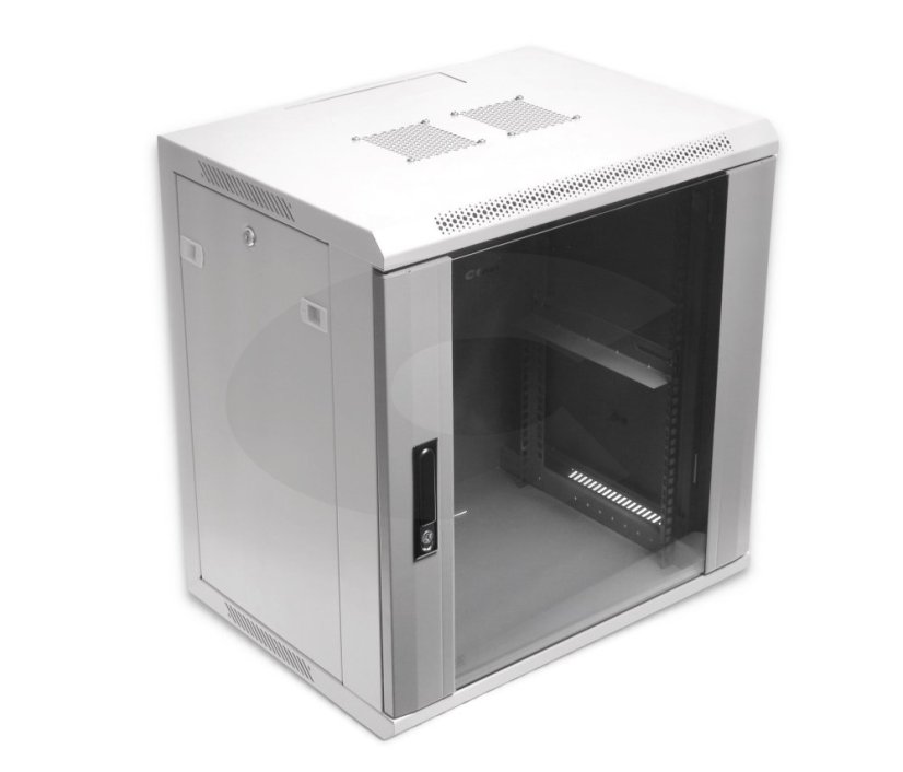 CTnet 19"rozvaděč pohled na ventilační otvory