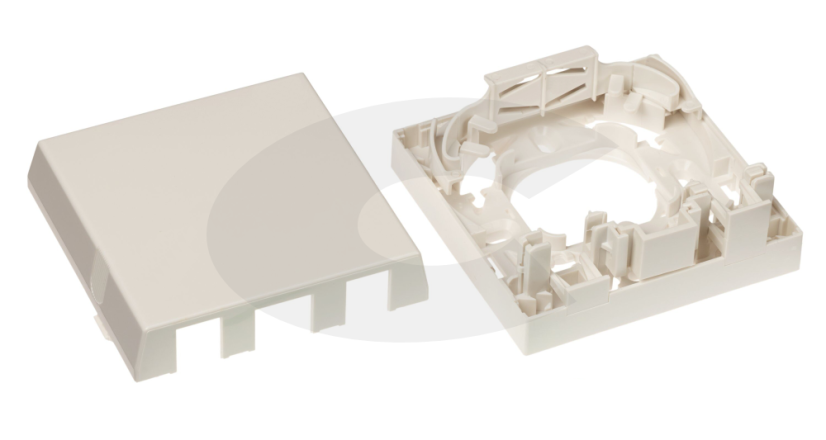 OZI5 - optická zásuvka 8686 na omítku pro 4xSC a keystone