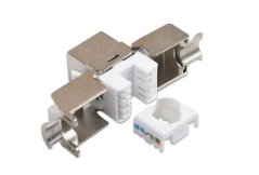 CTnet keystone FTP RJ45 cat.7, samozářezový , otevřený CTnet keystone FTP RJ45 cat.7, samozářezový , otevřený