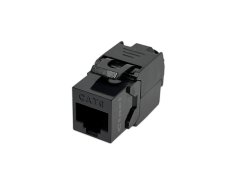 CTnet Keystone UTP RJ45 Cat.6 Toolless, schwarz