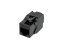 CTnet Keystone UTP RJ45 Cat.6 Toolless, schwarz