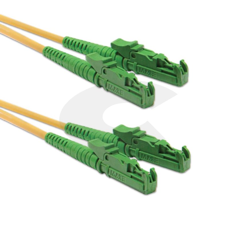 Optický patchkabel E2000/APC-E2000/APC 9/125 OS2, G567A1, detail