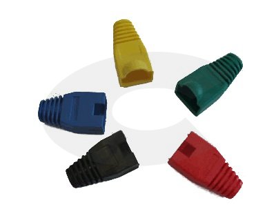 Kryt konektorů RJ45 bez bublinky - Barva: Modrá