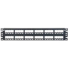 Panduit patch panel CP48BLY neosazený 2U pro 48 modulu MiniCom