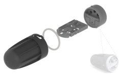 AT29021 - Optická spojka Compact IP68, pro 3x ECAM S3-7MM