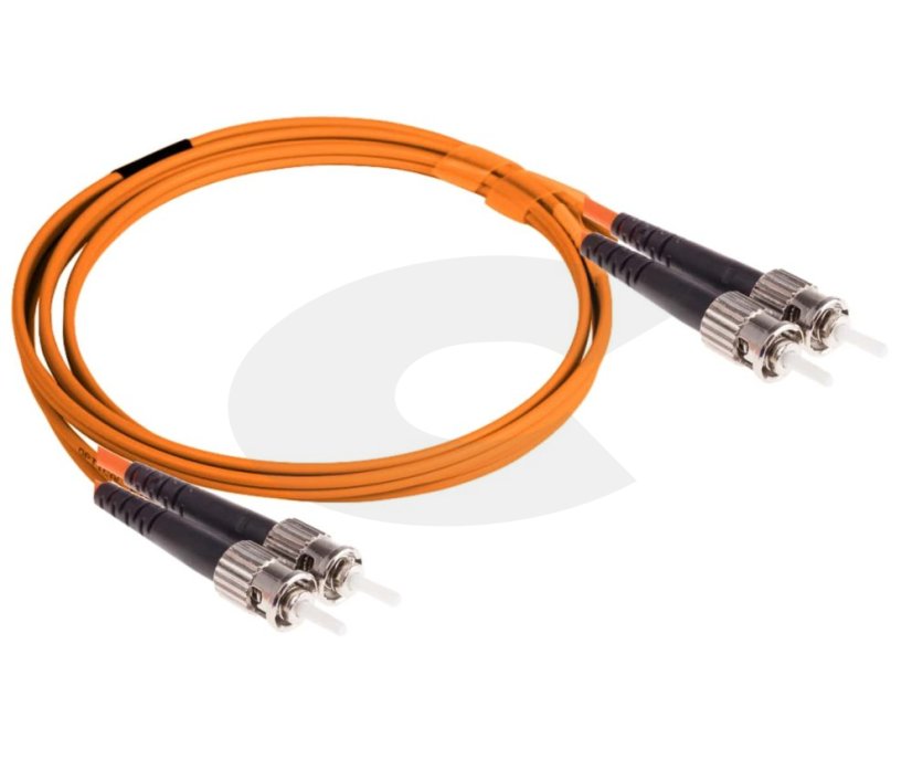 Optický patchkabel ST-ST 62,5/125 OM1, 5m