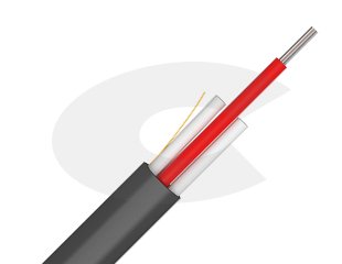 Fibrain Flat DROP kabel, 9/125  G.657A1, HDPE, 8,3x4,6mm, AERO-DF03 - Počet vláken: 8