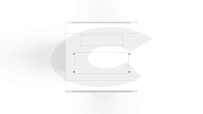 19“ rozvaděč CTnet Casa 22U š.600mm hl.600mm, šedý