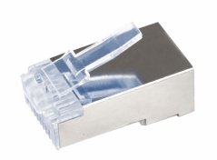 Konektor RJ45 8P8C FTP lanko 50u, 100ks