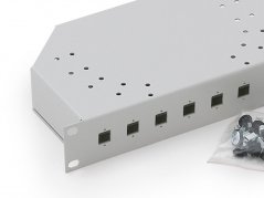 RAB-FO-X01-C2 - Triton 10“ optická vana 1U, 8 SC konektorů, detail