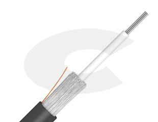 CTnet kabel s centrální trubkou, 9/125  G.657A1, LSZH, 6,2mm, J/A-DQ(BN)H - Počet vláken: 4