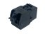 CTnet Keystone UTP RJ45 Cat.6 Toolless, schwarz