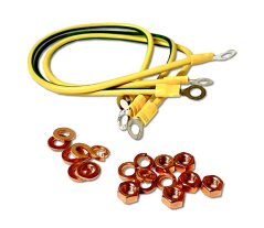 Zemnící sada kabelů pro CTnet rozvaděče - 3ks