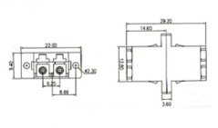 Optická spojka LC OM2 multimode duplex (LC-LC)
