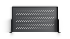 19“ Police CTnet REX s perforací 1U 250mm, černá