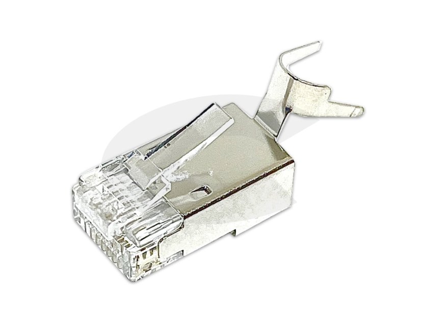 Konektor RJ45 8P8C cat.6A FTP drát 50u