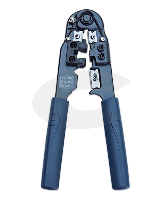 Hanlong® krimpovací kleště HT-2092C kovové jednoduché 10p10c (RJ48)