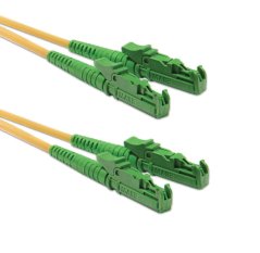 Optický patchkabel E2000/APC-E2000/APC 9/125 OS2, G567A1, detail