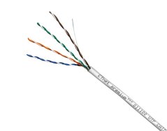 CTnet kabel UTP cat. 5e, drát, PVC CTnet kabel UTP cat. 5e, drát, PVC