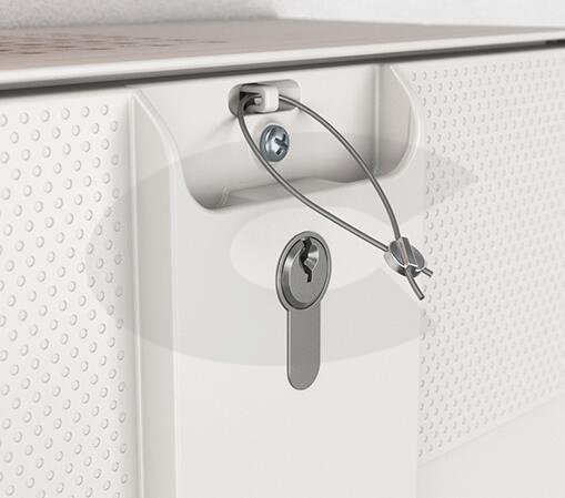 GVI96 - optický rozvaděč vnitřní pro 96 vláken, uzamčení vč. plomby